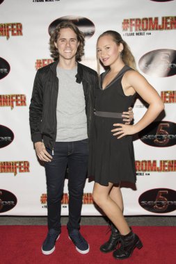 Baker Chase Powell 19 Eylül 2017, Los Angeles, Kaliforniya Laemmle North Hollywood 'da Jennifer Premiere' e katılıyor.