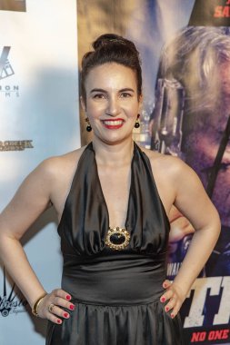 Vida Ghaffari, 26 Eylül 2018 'de TCL Çin Tiyatrosu, Hollywood, Kaliforniya' daki Los Angeles Prömiyerine 