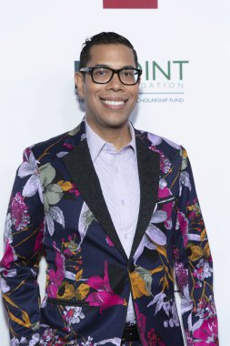 Steven Canals, 13 Ekim 2018 'de Beverly Hilton Hotel, Kaliforniya' daki Los Angeles 2018 galasına katılıyor.