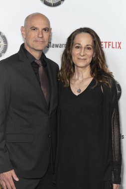 Allen Clark, Laeta Kalogridis 7 Nisan 2018 'de Alex Theatre, Glendale' de düzenlenen 5. Geleneksel Konum Yöneticileri Loncası Uluslararası Ödülleri 'ne katıldı.