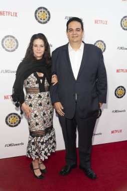 Toni Maier ve Michael Haro 7 Nisan 2018 'de Alex Theatre, Glendale' de düzenlenen 5. Geleneksel Konum Yöneticileri Loncası Uluslararası Ödülleri 'ne katıldılar.