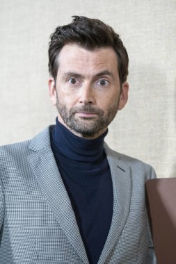 David Tennant, 10 Ekim 2018 'de Paramount Stüdyoları, Los Angeles' taki HBO 