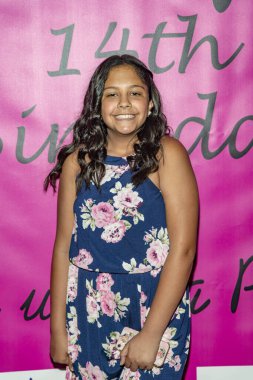 Maya Ruano, 15 Haziran 2018 'de Los Angeles' taki Yüksek Görüş Kilisesi 'ndeki Çölyak Hastalıkları Vakfı yararına Jillian Estell' in Kırmızı Halı Doğum Günü Partisi 'ne katıldı.