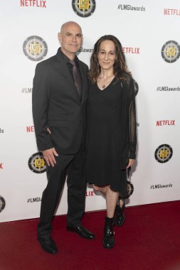 Allen Clark, Laeta Kalogridis 7 Nisan 2018 'de Alex Theatre, Glendale' de düzenlenen 5. Geleneksel Konum Yöneticileri Loncası Uluslararası Ödülleri 'ne katıldı.