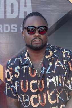 Gale, 25 Haziran 2018 'de Barker Hanger, Santa Monica, Kaliforniya' dan 2018 NBA Ödül Töreni 'ne katıldı.