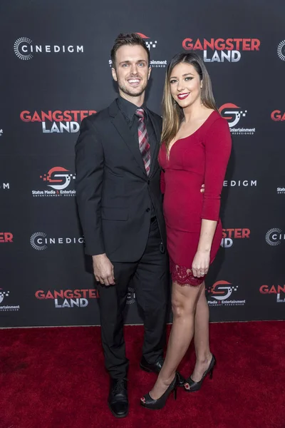 Andrew Shelton Attends Gangster Land Premiere Egyptian Theater Hollywood California — Stock Photo, Image