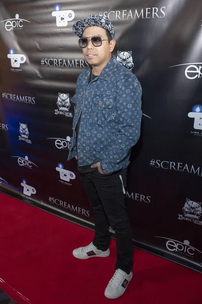 Rey Rodis Navštěvuje Epic Pictures Screamers Los Angeles Premiere Vintage — Stock fotografie