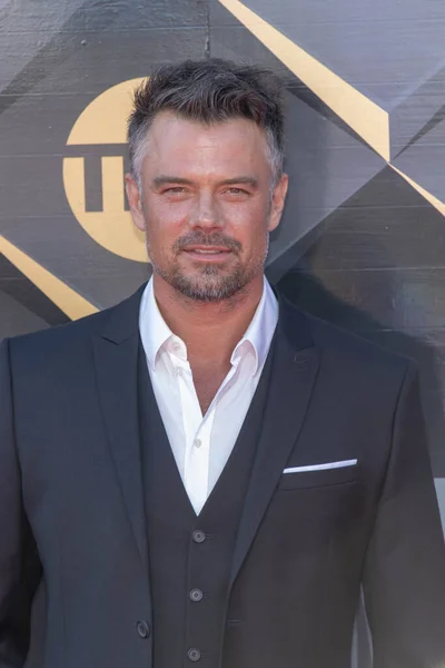 Josh Duhamel Bierze Udział 2018 Nba Awards Show Barker Hanger — Zdjęcie stockowe