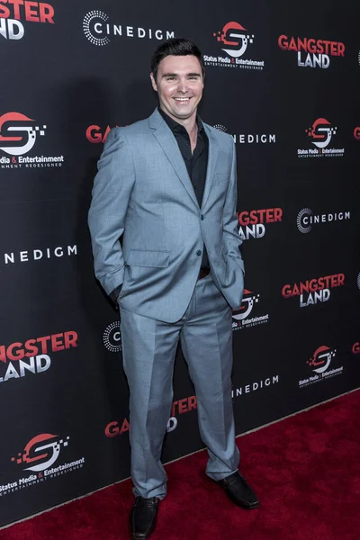 Timothy Woodward Participa Gangster Land Premiere Egyptian Theater Hollywood Califórnia — Fotografia de Stock