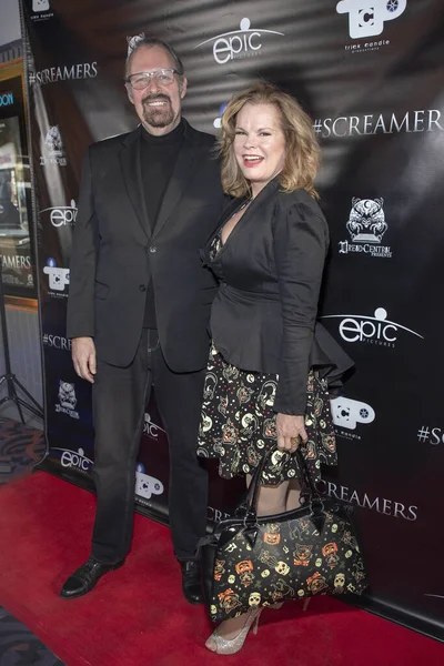 Kevin Tenney Amelia Kinkade Wonen Epic Pictures Screamers Los Angeles — Stockfoto