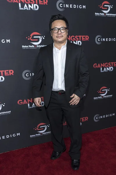 Jimmy Shin Vai Gangster Land Premiere Egyptian Theater Hollywood Califórnia — Fotografia de Stock