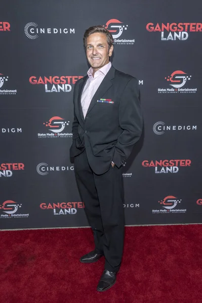 Mark Krenik Attends Gangster Land Premiere Egyptian Theater Hollywood California — Stock Photo, Image