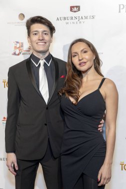 Blaise Serra ve Julia Lima, 21 Şubat 2019 'da Los Angeles' taki Renberg Tiyatrosu 'nda düzenlenen 12.