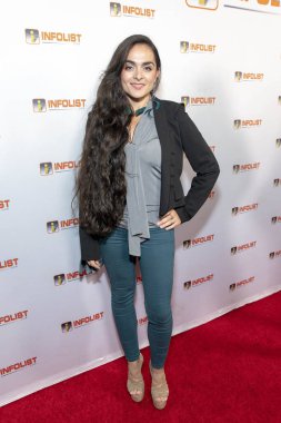 Samara Couri INFOList.com Kırmızı Halı Yeniden Başlatma Partisi ve Tatil Fantezisi 'ne katılıyor! 5 Aralık 2018 'de Los Angeles, Kaliforniya' daki Mondrian Oteli 'nde.