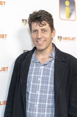 Peter Cornwell INFOList.com Kırmızı Halı Yeniden Başlatma Partisi ve Holiday Extravaganza 'ya katıldı! 5 Aralık 2018 'de Los Angeles, Kaliforniya' daki Mondrian Oteli 'nde.
