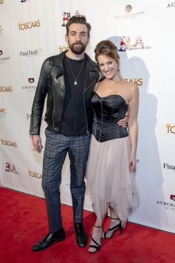 Richard Rennie ve Lisa Gorgin, 21 Şubat 2019 'da Renberg Tiyatrosu, Los Angeles' ta düzenlenen 12.