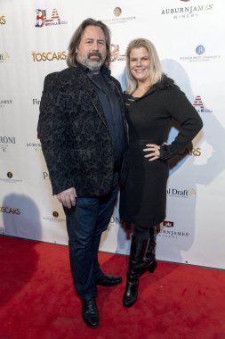 Paul Overacker, Marjorie DeHey, 21 Şubat 2019 'da Renberg Tiyatrosu, Los Angeles' ta düzenlenen 12.