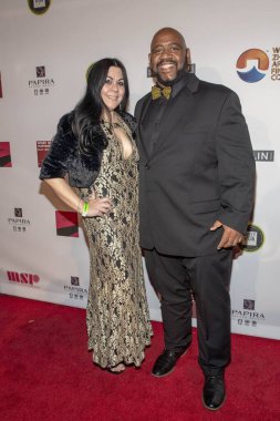 Bubba Ganter, 24 Şubat 2019 'da Los Angeles, Kaliforniya' daki The Hollywood Palladium 'da verilen 4. Geleneksel Roger Neal Oscar Ödül Töreni' ne katılıyor.