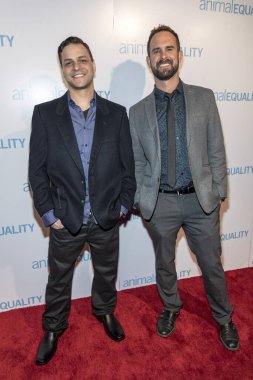 Andrew Rosenblatt, Chris Smart 2 Aralık 2017 'de Beverly Hills Hilton, Kaliforniya' da düzenlenen Küresel Hayvan Eşitliği Galasına katıldı.