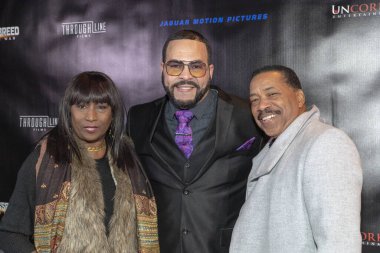 Kiki Shepard, Obba Babatund 5 Şubat 2019 'da Ahrya Güzel Sanatlar Tiyatrosu' nda 