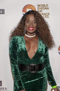 Nimi Adokiye, 24 Şubat 2019 'da Los Angeles, Kaliforniya' daki The Hollywood Palladium 'da düzenlenen 4.
