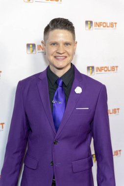 Lindsay Coryne INFOList.com Kırmızı Halı Yeniden Başlatma Partisi ve Holiday Extravaganza 'ya katıldı! 5 Aralık 2018 'de Los Angeles, Kaliforniya' daki Mondrian Oteli 'nde.