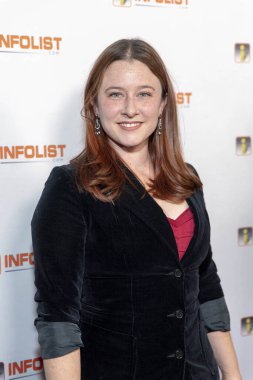 Tellier Killaby INFOList.com Kırmızı Halı Yeniden Başlatma Partisi ve Tatil Fantezisi 'ne katılıyor! 5 Aralık 2018 'de Los Angeles, Kaliforniya' daki Mondrian Oteli 'nde.