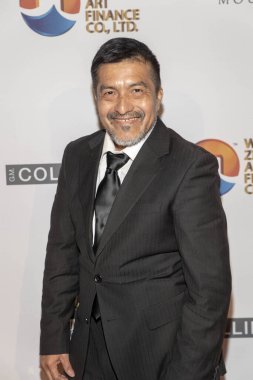 Felipe Sapon, 24 Şubat 2019 'da Los Angeles, Kaliforniya' daki The Hollywood Palladium 'da verilen 4. Geleneksel Roger Neal Oscar Ödül Töreni' ne katılıyor.
