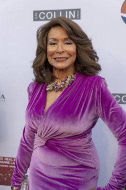 Freda Payne, 24 Şubat 2019 'da Los Angeles, Kaliforniya' daki The Hollywood Palladium 'da verilen 4. Geleneksel Roger Neal Oscar Ödül Töreni' ne katılıyor.
