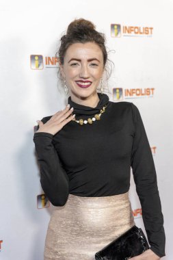 Amber Martinez INFOList.com Kırmızı Halı Yeniden Başlatma Partisi ve Holiday Extravaganza 'ya katıldı! 5 Aralık 2018 'de Los Angeles, Kaliforniya' daki Mondrian Oteli 'nde.