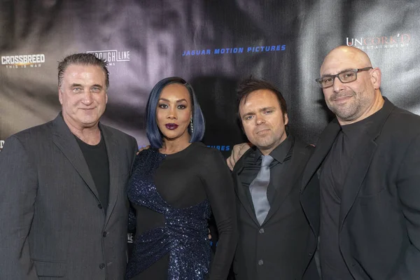 Daniel Baldwin Vivica Fox Brandon Slagle Stink Fisher Attend Uncork — Stock Photo, Image