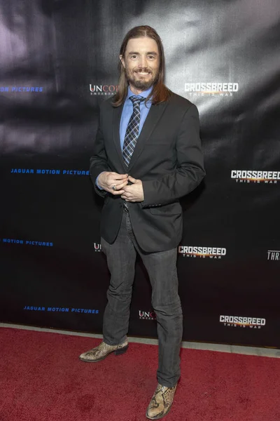 Ryan Kiser Attends Uncork Entertainments Crossbreed War Premiere Ahrya Fine — Stock Photo, Image