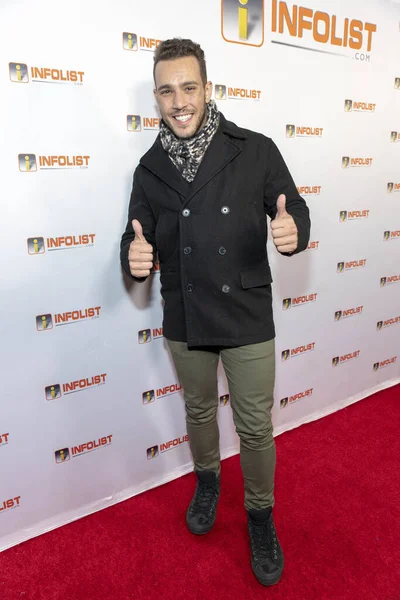 Lucas Lockwood Uczestniczy Infolist Com Red Carpet Launch Party Holiday — Zdjęcie stockowe