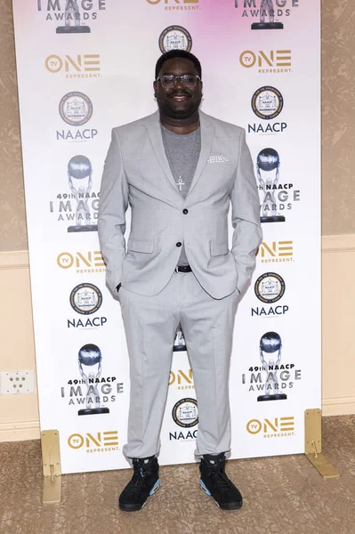 Lil Rel Howery Participa 49Th Naacp Image Awards Almoço Indicado — Fotografia de Stock