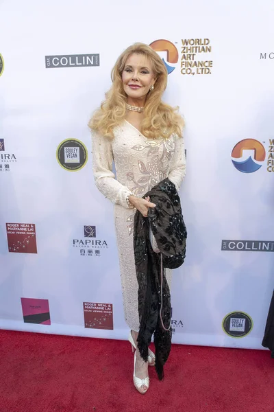 Rebecca Holden Partecipa Quarto Annuale Roger Neal Oscar Viewing Dinner — Foto Stock