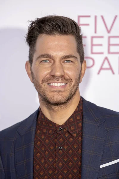 Andy Grammer Παρακολουθεί Five Feet Apart Los Angeles Premiere Στο — Φωτογραφία Αρχείου