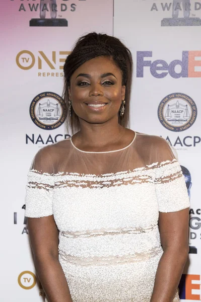 Jemele Hill Asiste 49ª Cena Ceremonia Entrega Premios Televisados Naacp — Foto de Stock