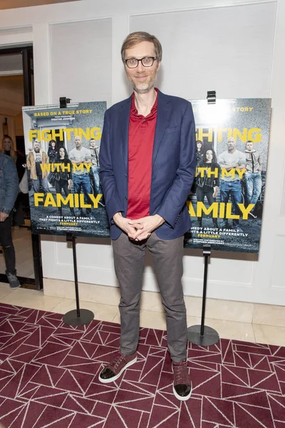 Stephen Merchant Navštěvuje Fighting Family Los Angeles Tastemaker Screening London — Stock fotografie