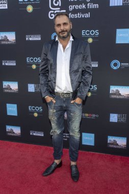 George Feidas, 6 Haziran 2018 'de Hollywood, Kaliforniya' daki Mısır Tiyatrosu 'nda düzenlenen' Kaçakçılık Hendrix 'in 12.