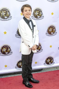 Christian Michael Cooper 15 Nisan 2018 'de Globe Theatre, Universal City' de düzenlenen 3. Yıllık Genç Eğlence Ödüllerine katıldı.