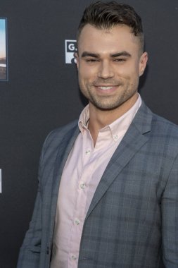 Samuel Warburton, 10 Haziran 2018 'de Hollywood, Kaliforniya' daki Mısır Tiyatrosu 'nda düzenlenen 12. Geleneksel Los Angeles Yunan Film Festivali Mükemmel Yabancılar Prömiyerine katıldı.