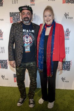 Anthony Pedone, Sally Kirkland, 11 Haziran 2018 'de Hollywood, Kaliforniya' daki TCL Çin Tiyatrosu 'nda düzenlenen 
