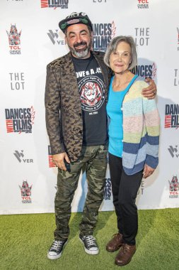 Anthony Pedone, Judy McMillan, 11 Haziran 2018 'de Hollywood, Kaliforniya' daki TCL Çin Tiyatrosu 'nda Teksas' ta düzenlenen 