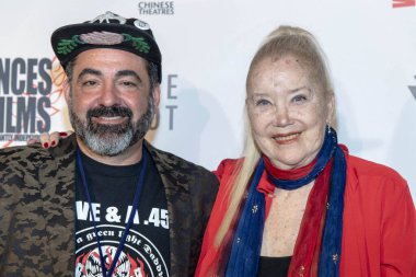Anthony Pedone, Sally Kirkland, 11 Haziran 2018 'de Hollywood, Kaliforniya' daki TCL Çin Tiyatrosu 'nda düzenlenen 