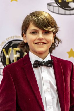 Marko Vujiciç 15 Nisan 2018 'de Globe Theatre, Universal City' de düzenlenen 3. Yıllık Genç Eğlence Ödüllerine katıldı.