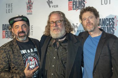 Anthony Pedone, Zander Schloss, Stephen Floyd, 11 Haziran 2018 'de Hollywood, Kaliforniya' daki TCL Çin Tiyatrosu 'nda düzenlenen 