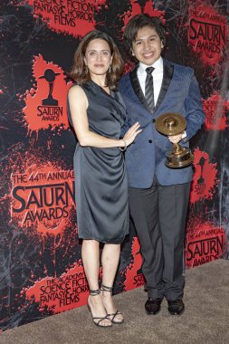 Alanna Ubach, Anthony Gonzales 27 Haziran 2018 'de Burbank, Kaliforniya' da düzenlenen 44.