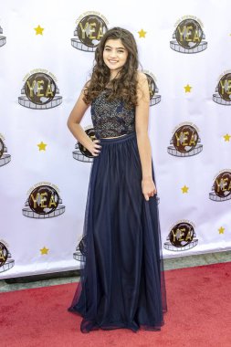 Samantha Gangal 15 Nisan 2018 'de Globe Theatre, Universal City' de düzenlenen 3.