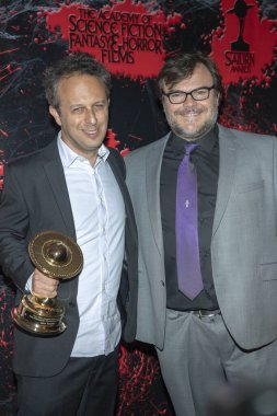 Jake Kasdan ve Jack Black, 27 Haziran 2018 'de Castaway, Burbank, Kaliforniya' da düzenlenen 44.