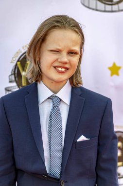 Alexander Davis 15 Nisan 2018 'de Globe Theatre, Universal City' de düzenlenen 3. Yıllık Genç Eğlence Ödüllerine katıldı.